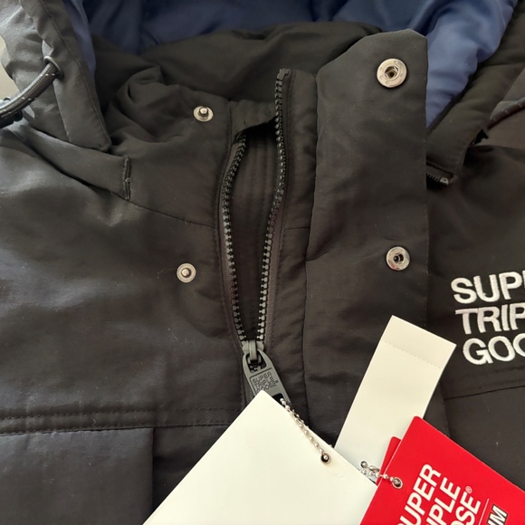NEW Super Triple Goose Vegan Winter Jacket Size Medium - Picture 6 of 10